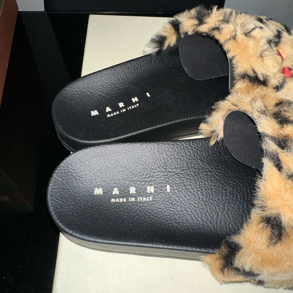 Marni Logo Slides- Leopard - Picture 4 of 10